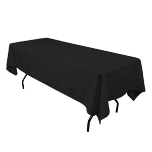 20 pack 60"×102" Seamless 100% Polyester rectangular Tablecloth 25 COLORS Dine - Picture 1 of 30