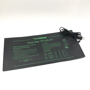 Vivosun Heat Mat 10" x 20.75" Warm Heating Mat For Germination - Picture 1 of 7