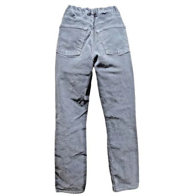 Juniors Size Husky 18 Blue Corduroy Jeans Adjustable Elastic Waist (30-34 x 28") - Image 1 of 4