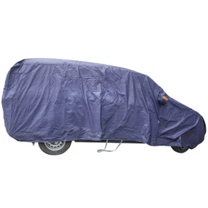 1PC Blue Full Coverage Car Cover Rain Sun Heat Resistant- Protection Waterproof - Picture 1 of 10