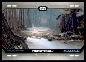 2023 Topps Star Wars Into the Galaxy #IG-9 Dagobah