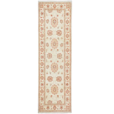 New Afghan Peshawar Chobi Tribal Handmade 100% Wool Rug (Size 2.7 X 8.7) Cwral-4 - Image 1 of 4