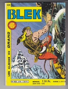 Port inclus BD PF Blek 419 Lug 11/1985 Le grand Blek, G. Tell /Petit Format - Bild 1 von 3