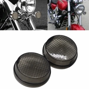Cubierta de lente de luz de señal de giro de humo de 2,75" para Kawasaki Vulcan 1600 Classic/Nomad - Imagen 1 de 8