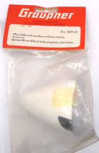 RC Plane Slim Shape Spinner 60mm For 3 Blade Propeller 1071/3 Graupner - Picture 1 of 2