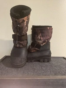 Ozark Trail Mens Boots Sz 6 Camo Insulated Waterproof Hunting Snow - Picture 1 of 5