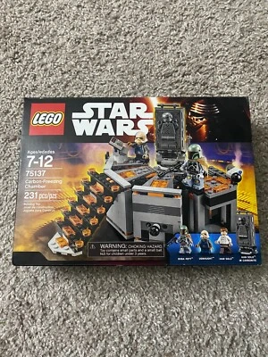 Cámara de congelación de carbono sellada Star Wars Lego 75137 ¡Rara y retirada! Foto 1 de 2