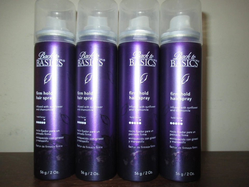 4 Back to Basics Firm Hold Hair Spray 2 Oz FREE SHIPPING!  - Image 1 of 1