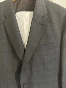 BRAND NEW Massimo Dutti GRAY CHECK men suits (SZ: Jacket 42 / Pants 36) - Picture 1 of 10