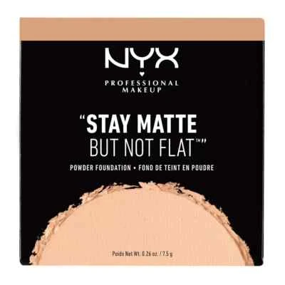 NYX Stay Matte But Not Flat Powder Foundation SMP 18 Medium and SMP 11 Sienna - Image 1 of 4