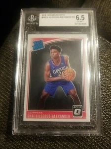 2018-19 Donruss Optic #162 Shai Gilgeous-Alexander BGS 6.5 Clippers Rookie - Bild 1 von 3