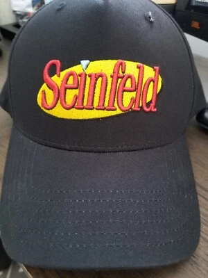 Gorra de béisbol Seinfeld, negra, hombre, logotipo, ajustable Foto 1 de 4