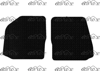 SE ADAPTA A TAPETES DE COCHE TRIUMPH GT6/SPIT FIRE 1962 A 1981 DE GOMA NEGRA A MEDIDA Foto 1 de 4