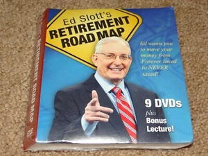 Ed Slott's Retirement Road Map 9 DVD Set plus Bonus Lecture BRAND NEW & SEALED - Picture 1 of 2