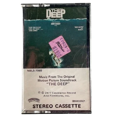 1977 Casablanca Record The Deep Motion Picture Soundtrack Cassette NEW SEALED - Image 1 of 4