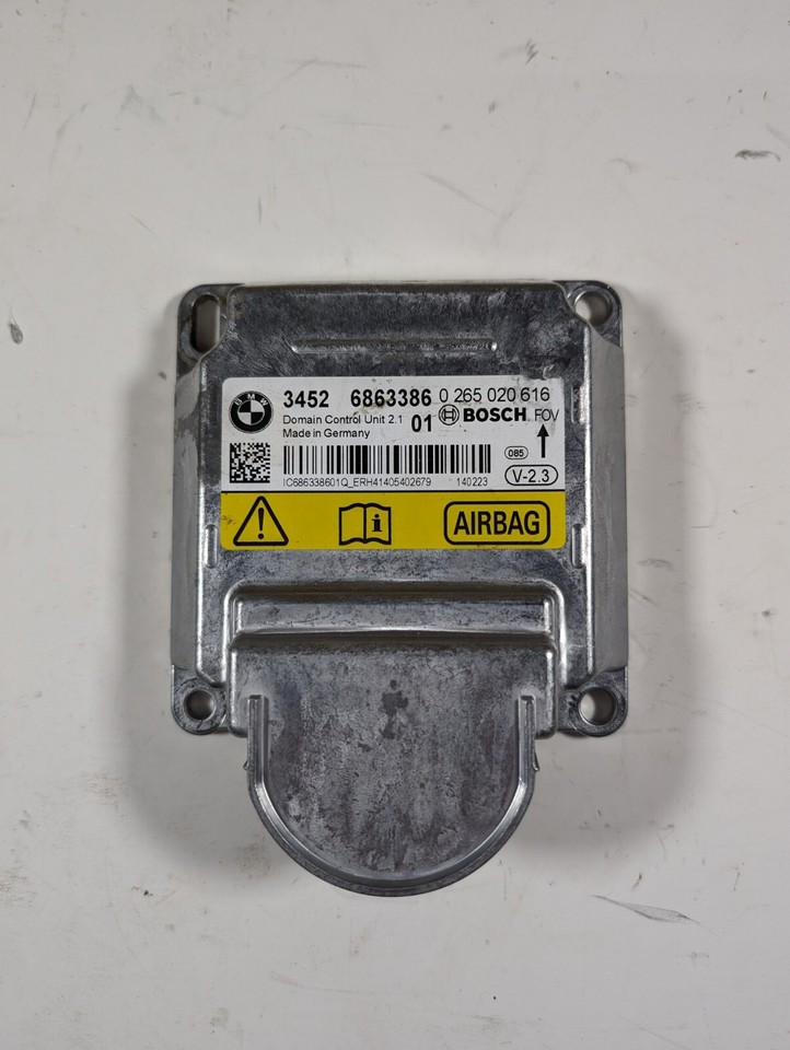 14-16 BMW 328I 428I F22 F30 F32 SAFETY ICM CONTOL UNIT OEM 6863386 