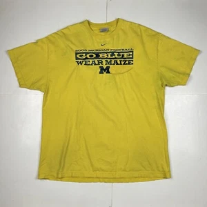 Nike 2006 University of Michigan Wolverines Football Student Section T-Shirt XXL - Picture 1 of 6