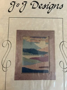 J & J Designs -Moonlight - Needlepoint Pattern - Vintage 1992 - Picture 1 of 1