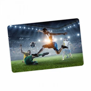 Base de escritorio de vinilo estable fútbol alfombra de manualidades niños juego de asientos lavable - Imagen 1 de 4