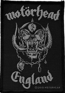 Motörhead England gewebter Aufnäher - woven Patch NEU & OFFICIAL!
