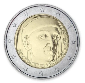 Italy 2 euro coin 2013 "Giovanni Boccaccio" UNC - Picture 1 of 2