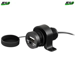 Presa Connettore USB 12/24V Impermeabile con Selettore di Amperaggio 800/1500 mA - Imagen 1 de 10