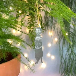 Plant Animal Weihnachtsedition, Erdmännchen als Weihnachtsbaumschmuck, Anhänger - Bild 1 von 3