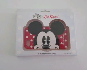 Mickey Mouse X Cath Kidston Red 3D Rubber iPhone Case - Fits iPhone 7 - BNWT - Picture 1 of 3