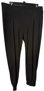 Norma Kamali Boyfriend Jogginghose schwarz Puff Damen Gr. L Taschen Normcore - Bild 1 von 9