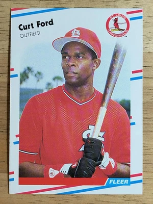 1988 Fleer #32 Curt Ford - Image 1 of 2