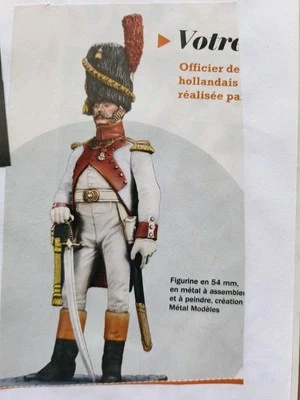 Metal Modeles/Grenadier Hollandais/54mm no 90mm  pegaso Girona EMI Le Cimier  - Photo 1/2