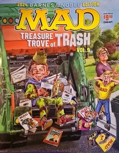 2024 MAD Special Collectors Edition TREASURE TROVE OF TRASH Vol 9 Barnes & Noble - Picture 1 of 2