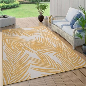 Rugshop Out Door Rugs Distressed Leaves Textured Indoor Outdoor Carpet 8x10 Rugs - Picture 1 of 11