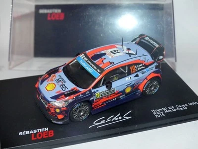 HYUNDAI i20 WRC RALLYE MONTE CARLO 2019 S. LOEB ALTAYA 1:43 - Photo 1/2