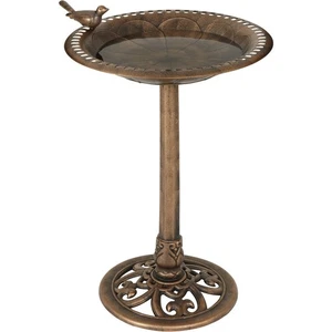 Best Garden Antique Bronze Decorative Pedestal Bird Bath B008-B Best Garden - Picture 1 of 4