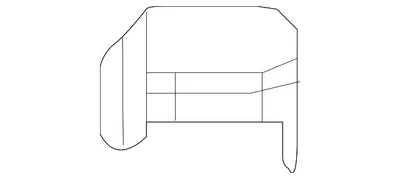 Genuine GM Pressure Sensor 12708493 - Image 1 of 3