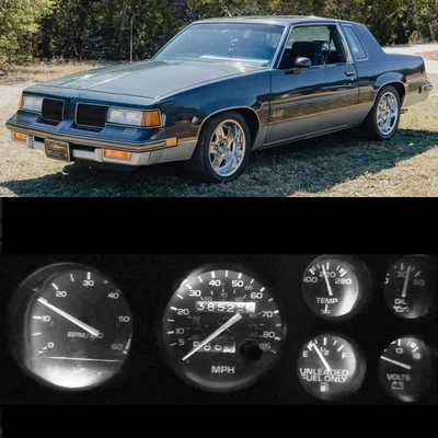 Gauge Cluster LED Light Bulbs + Sockets White For Oldsmobile Olds 78-88 Cutlass - Image 1 of 4