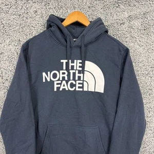 The North Face Hoodie Erwachsene XL Blau Sweatshirt Pullover Half Dome Logo Herren - Bild 1 von 9
