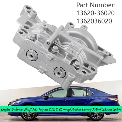 For 2010-2017 Toyota Camry 2.5L Balance Shaft Assembly 13620-36020 1362036010 Foto 1 de 4