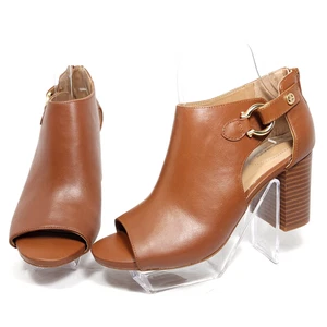 Giani Bernini Ariianna Memory Foam Peeptoe Shooties, Zimtleder Größe 7M - Bild 1 von 12