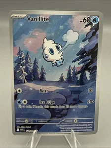 2025 Pokemon SV White Flare Vanillite Illustration Rare #111/086 - Bild 1 von 2