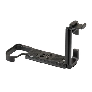 Soporte en L para cámara Nikon Z5 II - Placa vertical de liberación rápida con zapata fría negra - Imagen 1 de 14