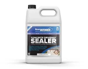 Concrete Sealer for Driveways, Patios, & Sidewalks - Deep Penetrating Water R... - Picture 1 of 7