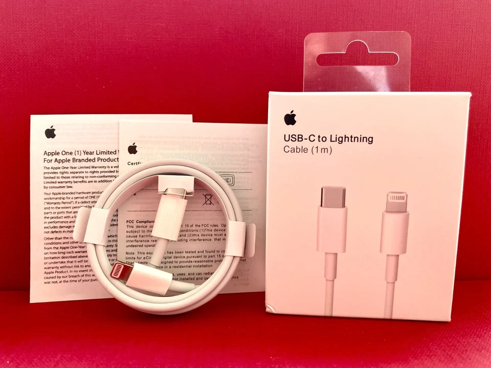 Cable Apple original de Carga  (1m de USB‑C a Light) - Imagen 1 de 1
