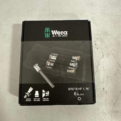 Wera 8767 B TORX® HF 1 Zyklop Socket Set 3/8" Drive 6 Piece 05003185001 - Image 1 of 2