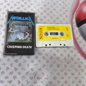 Metallica *Creeping Death *cassette tape 1984 Music For Nations T12KUT112 FRANCE - Picture 1 of 9