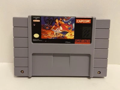 Disney's Aladdin (Super Nintendo Entertainment System, 1993) Tested - Image 1 of 4