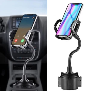 New Universal Adjustable 360° Car Mount Cup Cradle Holder Stand for Cell Phone - Photo 1 sur 10