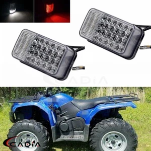 2x Luz trasera de freno LED para Yamaha Grizzly Big Bear Bruin Kodiak Wolverine Rhino - Imagen 1 de 11