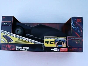 THE BATMAN 1:15 Turbo Boost BATMOBILE RC Car Wheelie Action SPIN MASTER DC Comic - Picture 1 of 6